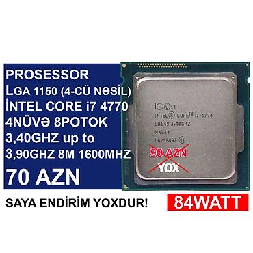 Prosessorlar: Prosessorlar “LGA 1150 socket (4cü nəsil)” ⭐LGA 1150 (4cü nəsil) İntel — 3