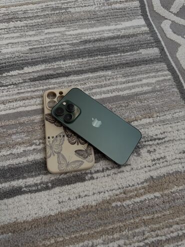 Apple iPhone: IPhone 13 Pro, Б/у, 128 ГБ, Зеленый, Защитное стекло, Чехол, 80 % — 8