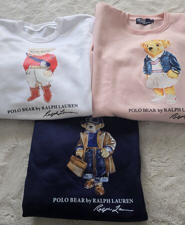 Dukserice: Ralph Lauren, S (EU 36), Sa ilustracijom, Jednobojni — 5