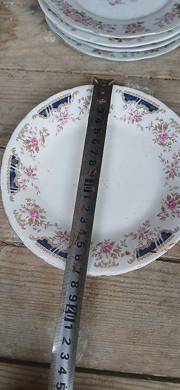 Boşqablar: Boşqablar, rəng - Ağ, Keramika — 6