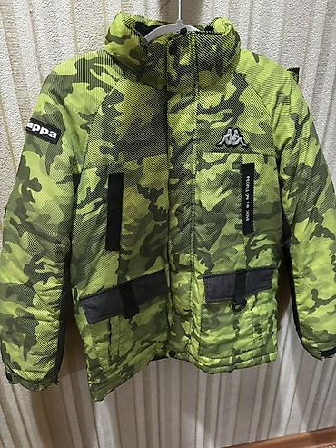 soft shell: Детская зимняя куртка Kappa - Яркий камуфляжный принт — 3
