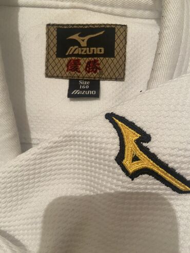 кимоно итф: Кимоно для дзюдо Mizuno Рост-160 Плотное Носил один раз продаю потому