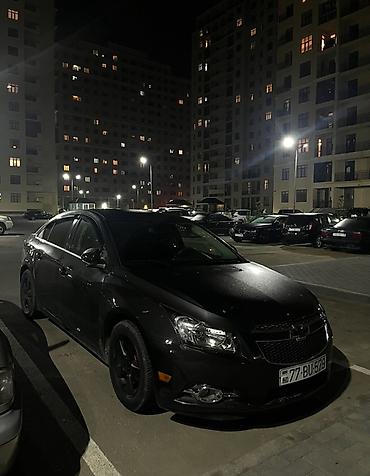 damas masin: Chevrolet Cruze sedan - Kuzov: sedan, qara rəng - Mühərrik: benzin - — 5