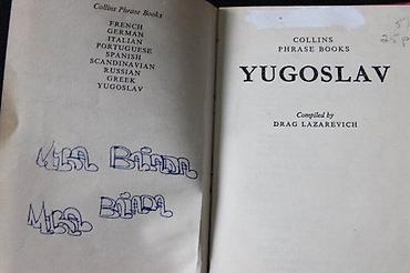 Knjige: COLLINS YUGOSLAV PHRASE BOOK | Collins Yugoslav Phrase BookIzdavač — 2