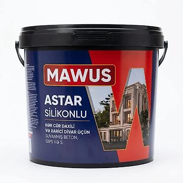 Mawus Silikonlu Divar Astarı – 16 kq (yerli istehsal) Boya və divar