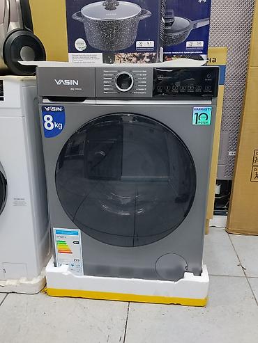 Стиральная машина VASIN GT80-10B2A - Загрузка: 8 кг - Тип мотора