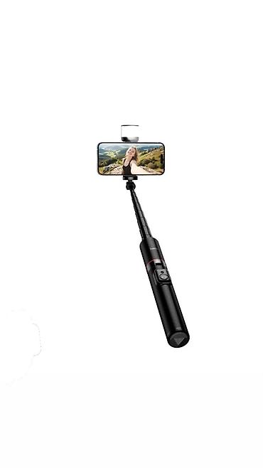 dji mini mic: Монопод для селфи Hoco K34 беспроводной для стримов цвет: черный 1 — 4