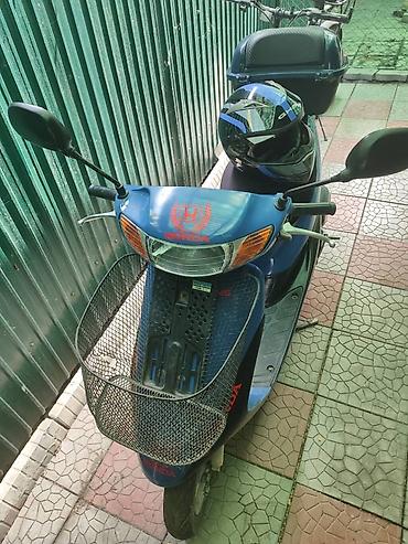 скутер honda: Скутер Honda (синий, бензиновый) 2-ух тактный - Компактный городской — 4