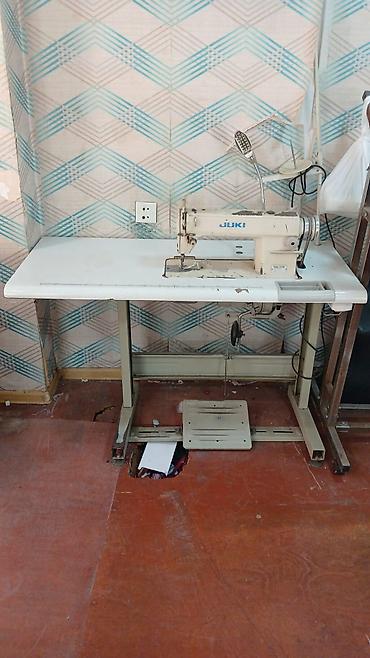 toxuma maşını: JUKI sənaye tikiş maşını – düz tikiş (single-needle, lockstitch) stolu — 1