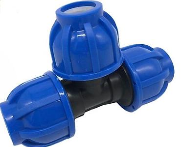 Капельный полив: Быстроразъемные пластиковые фитинги для полиэтиленовых труб. PPR, PE — 9