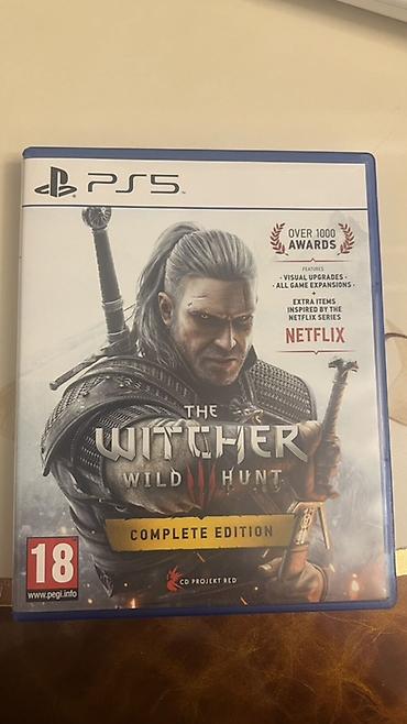 PS5 (Sony PlayStation 5): PS5 oyunu: The Witcher 3: Wild Hunt – Complete Edition - Platform — 1