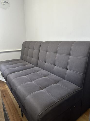 ами мебель кухонные диваны: Угловой диван, цвет - Серый, Б/у