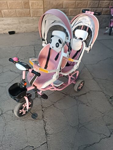 коляска hot mom: Коляска, цвет - Розовый, Б/у
