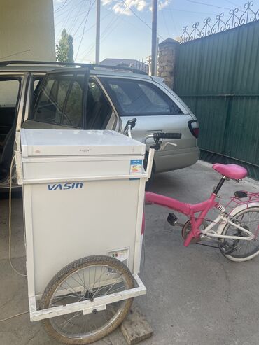 оборудование по производству кирпича: Продается велосипед с морозильником