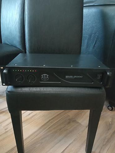 Pojačala i prijemnici: BM Sonic BMS-2000 – profesionalno pojačalo - Model: BMS-2000 Pro — 1