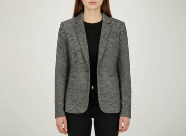 marynarka damska boucle: H&M, Marynarka damska, rozmiar S