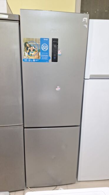 Soyuducular: Indesit alt donduruculu soyuducu - Rəng: gümüş/metallik - Brend
