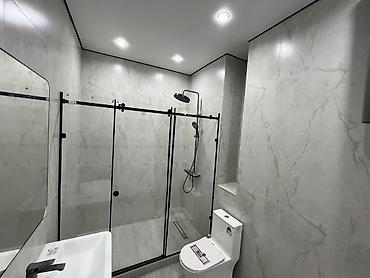 квартира для семьи: 2 комнаты, 56 м², Аламедин-1 мкр Элитка, 4 этаж, Свежий ремонт — 2