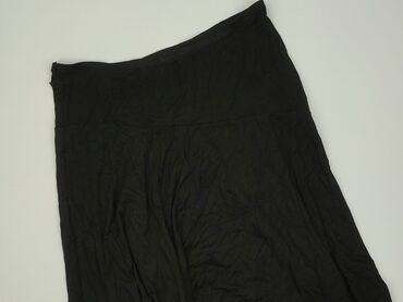 czarne skórzane rozkloszowane spódniczka: Vila, Women`s skirt, M (EU 38)