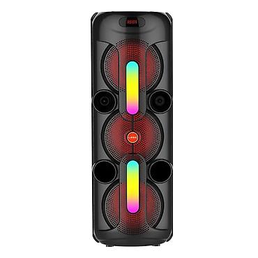 Audio: Parti portativ akustik sistemi – LED işıqlı, mikrofon və pultla — 2