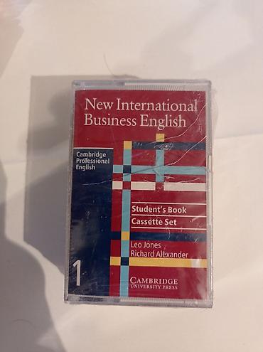 dvd usb: Məhsul: New International Business English – Student’s Book Cassette — 1