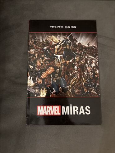 Kitablar, jurnallar, CD, DVD: 🔥Comics🔥
Marvel miras -12 azn ✨
✅Yanında brelok ve elfecin hediye 🎁