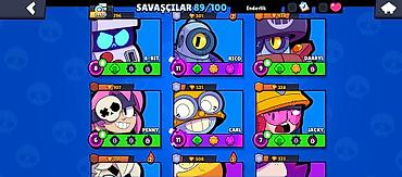 Digər: Brawl Stars hesabı – “Ken Kaneki” - Kupa: 24,570 (ən yüksək: 24,571) — 15