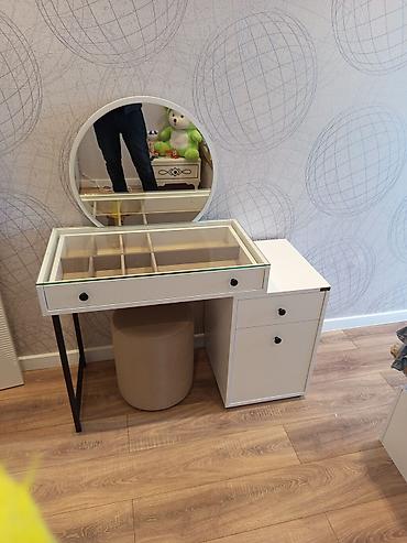 Masa və oturacaq dəstləri: Qonaq otağı üçün, Yeni, Açılan, Dördbucaq masa — 14