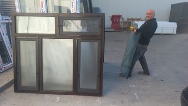 kafel islenmis: Б/у Двухкамерное Пластиковое окно, Ширина: 170 см, Длина: 150 см, Бесплатная установка