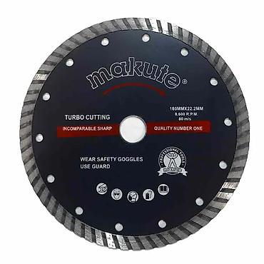 masa ustu drel: Makute Almaz Disk (180/22 mm) – Tilli (Seqmentli) Beton və Kərpic — 1