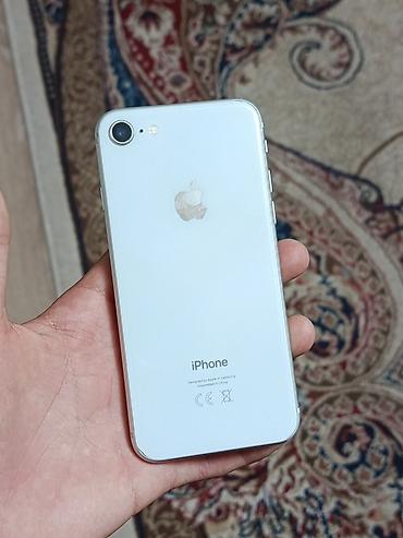 Apple iPhone: IPhone 8, Б/у, 64 ГБ, Белый, 100 % at lalafo.kg — 1 Apple iPhone: IPhone 8, Б/у, 64 ГБ, Белый, 100 % — 1