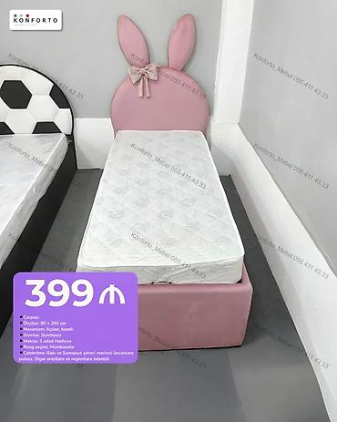 Mebel: Uşaq çarpayısı – “Dovşan” dizaynı - Ölçü: 90 x 200 sm - Mexanizm — 1