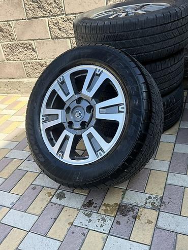 kan: Комплект колес Toyota на литых дисках с летними шинами Goodyear Eagle — 1