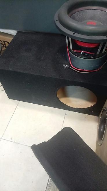 Avtomobil üçün sabvufer korpusları - Material: qalın MDF-dən