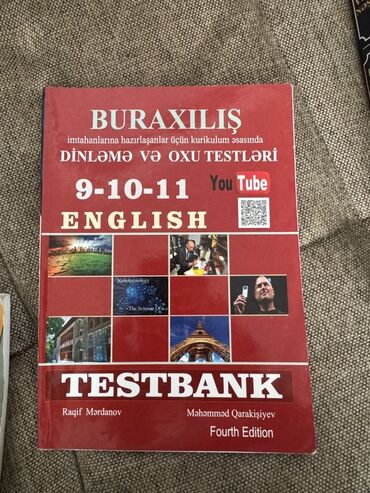 dinləmə və oxu testləri: Bu kitab 9-cu, 10-cu və 11-ci siniflər üçün nəzərdə tutulmuş dinləmə
