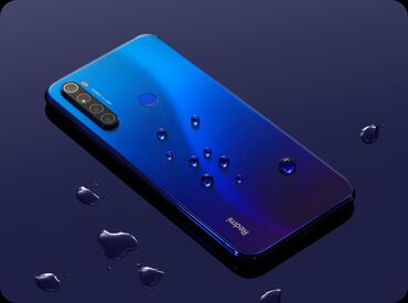 xiaomi нот 10: Xiaomi, Redmi 8, Б/у, 64 ГБ, цвет - Синий, 2 SIM