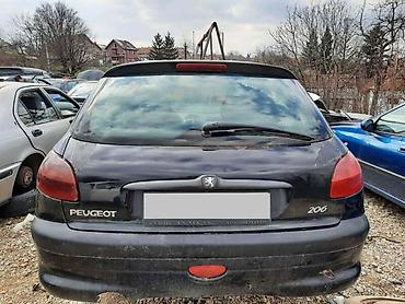 obe: PEUGEOT 206 2000. GOD. - KOMPLETAN AUTO U DELOVIMA | Polovni delovi — 1