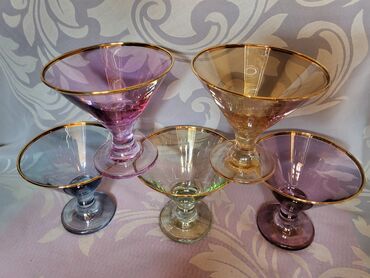 Čaše: Case za sladoled,vintaz kristalno staklo. Case za — 4