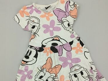 biale sukienki boho: Sukienka, Disney, 5-6 lat, 110-116 cm, stan - Dobry