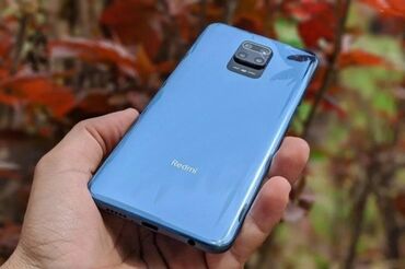 Redmi: Redmi Note 9S, 128 GB, rəng - Göy, Sensor, Barmaq izi, İki sim kartlı