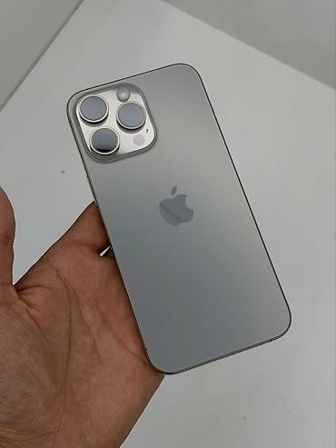 təcili iphone: IPhone 15 Pro Max, 512 GB, Natural Titanium — 1