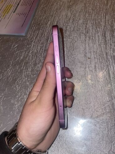 Apple iPhone: IPhone 16, 128 GB, Çəhrayı, Face ID, Simsiz şarj, Sənədlərlə — 4