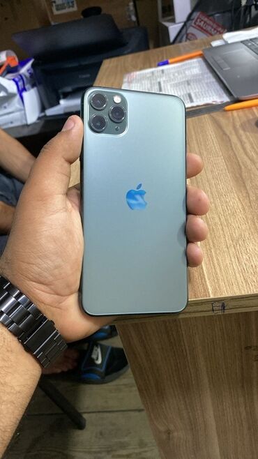 IPhone 11 Pro Max, 256 ГБ, Matte Midnight Green, Face ID