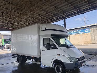 Коммерческий транспорт: Грузовой фургон Mercedes-Benz Sprinter (кабина + изотермический — 1