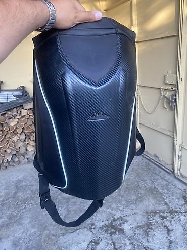 moto usta: Sərt qabıqlı motosiklet üçün bel çantası - Aerodinamik dizaynlı sərt — 1