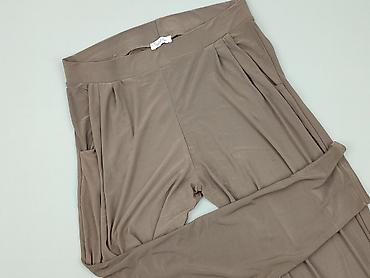 taupe: Spodnie materiałowe damskie, rozmiar M — 1