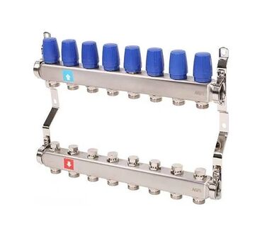 döşeme taxta: Səsi tənzimlənən kollektorlu döşəmə istilik paylayıcısı – 2 pilləli