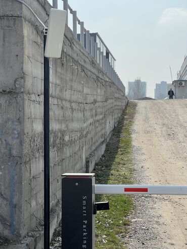 Откатные ворота: Шлагбаумы с высокой интенсивностью ! Подсветка тумбы -красный/зеленый — 9