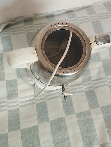 samovar tarixi: Elektrik samovar/çaydan (paylayıcı kranlı) - Paslanmayan polad gövdə — 2