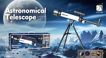 черные часы: Астрономический телескоп Science Horse — компактная рефракторная — 1